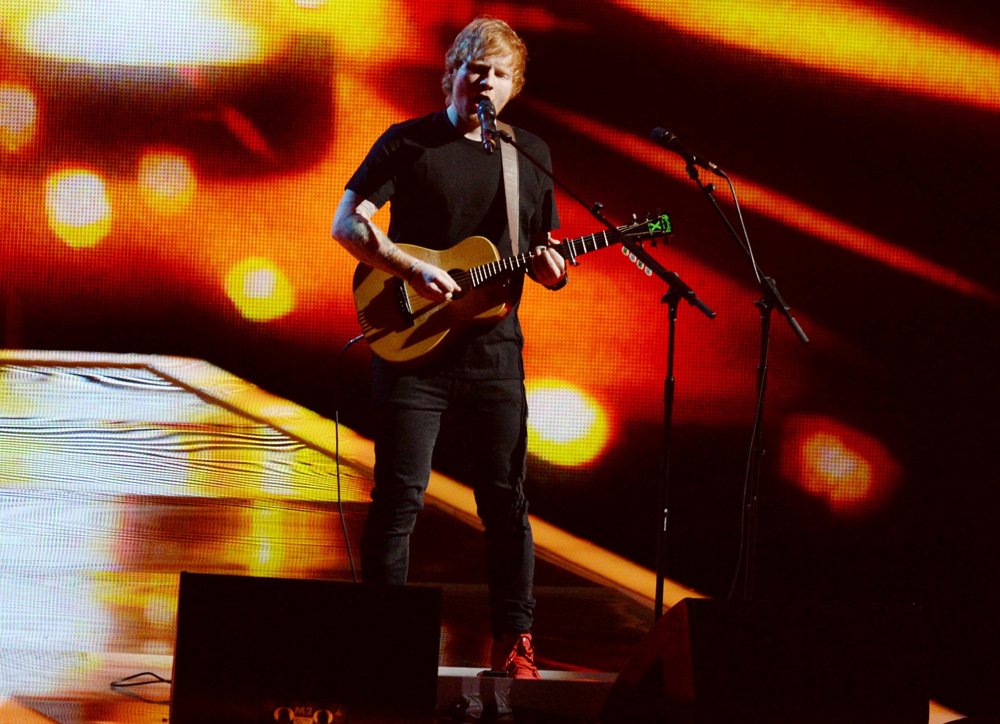 Ed Sheeran;<br>The Brit Awards 2015 - Performance