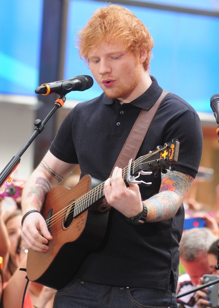 Ed Sheeran Picture 144 Ed Sheeran Performs Live as Part of The Toyota