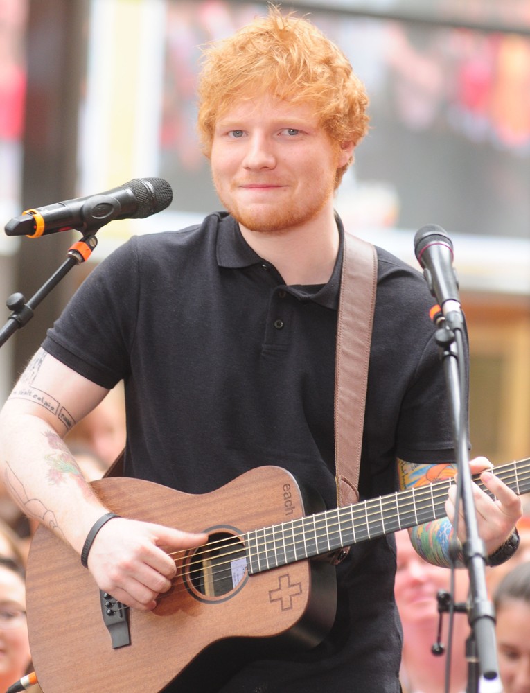 Ed Sheeran;<br>Ed Sheeran Performs Live as Part of The Toyota Concert Series on NBC's Today