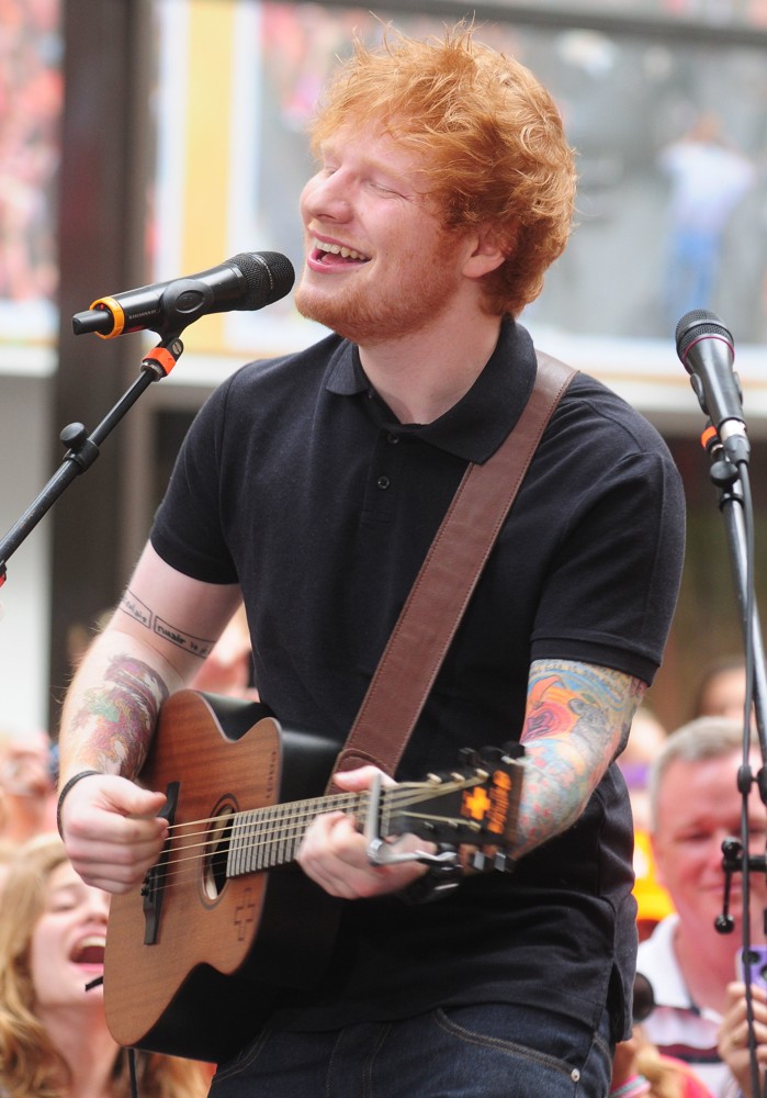 Ed Sheeran;<br>Ed Sheeran Performs Live as Part of The Toyota Concert Series on NBC's Today