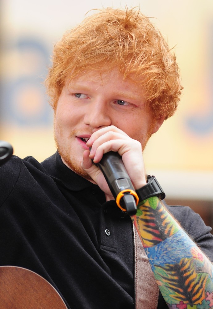 Ed Sheeran;<br>Ed Sheeran Performs Live as Part of The Toyota Concert Series on NBC's Today