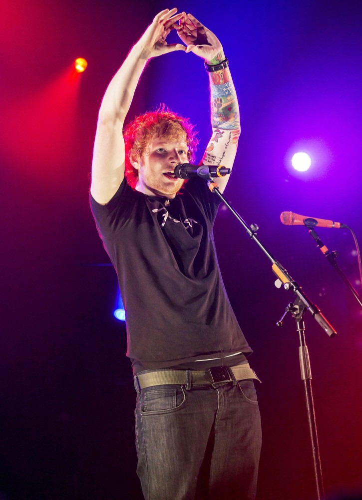 Ed Sheeran;<br>iTunes Festival 2012