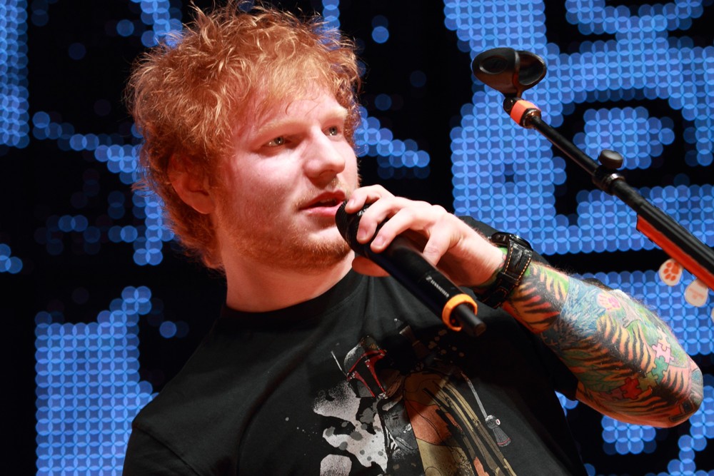 Ed Sheeran;<br>Ed Sheeran Performing at The Festival Hall