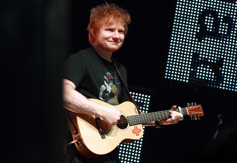 Ed Sheeran;<br>Ed Sheeran Performing at The Festival Hall