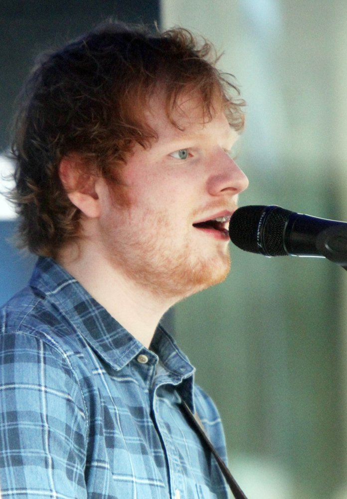 Ed Sheeran Performs at The SiriusXM SideWalk Session