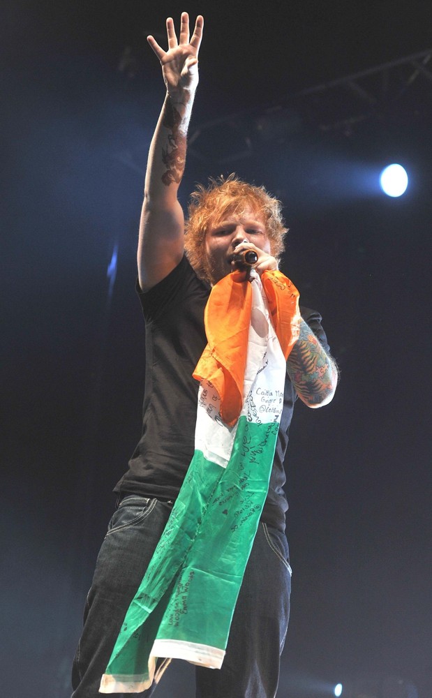 Ed Sheeran;<br>Ed Sheeran Performs Live for The First of His Three Sold Out Shows This Weekend