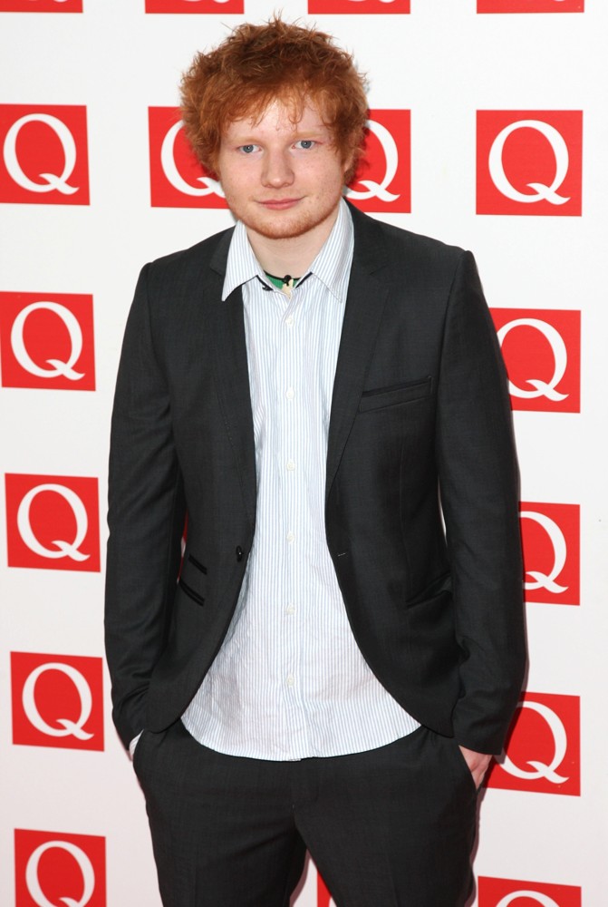 Ed Sheeran;<br>The Q Awards 2011 - Arrivals