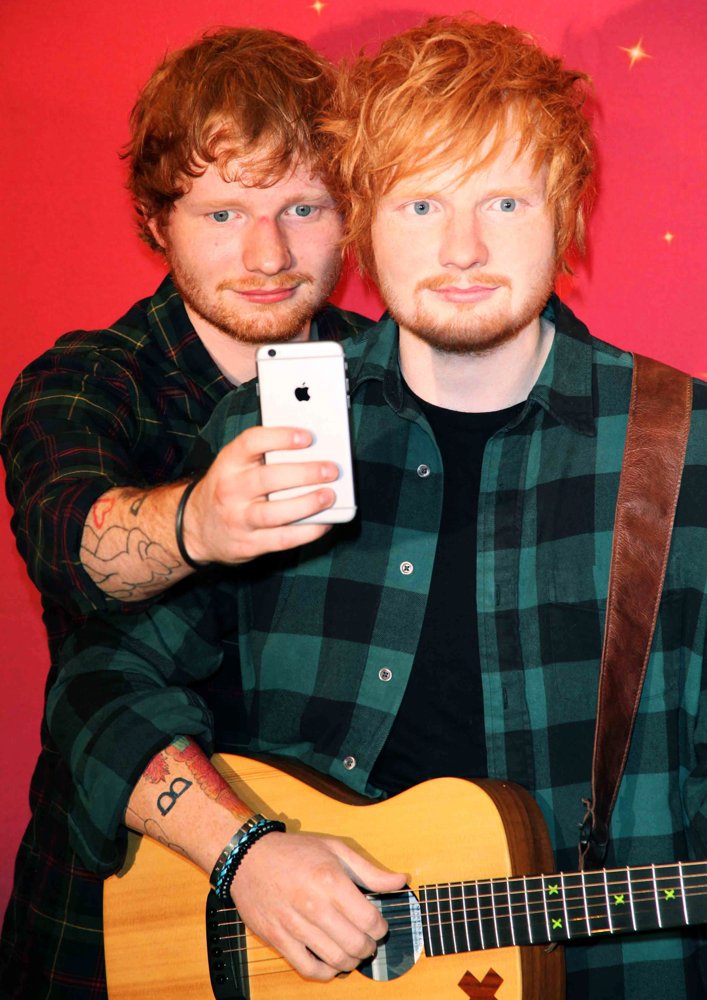 Ed Sheeran;<br>Wax Figure of Ed Sheeran