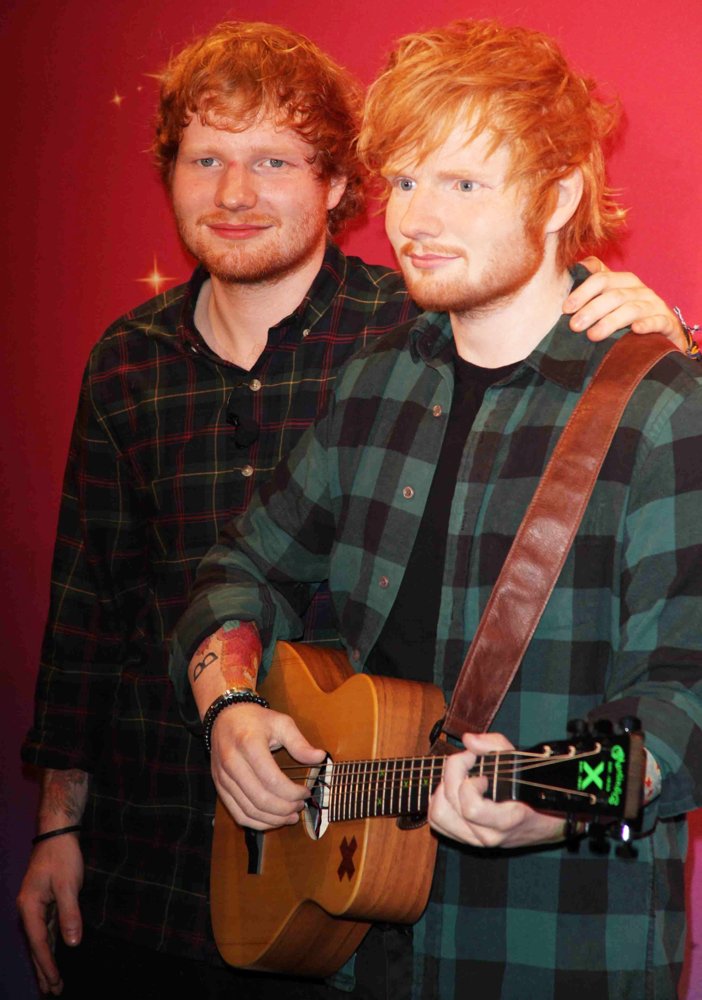 Ed Sheeran;<br>Wax Figure of Ed Sheeran