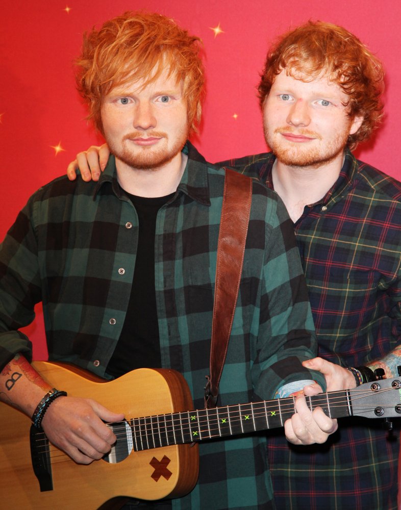 Ed Sheeran;<br>Wax Figure of Ed Sheeran
