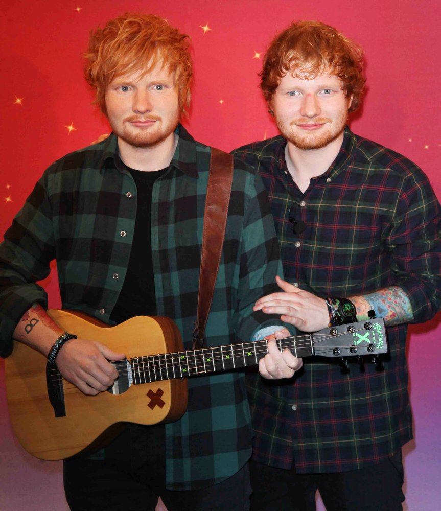Ed Sheeran;<br>Wax Figure of Ed Sheeran