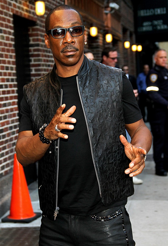 Eddie Murphy;<br>The Late Show with David Letterman - Arrivals