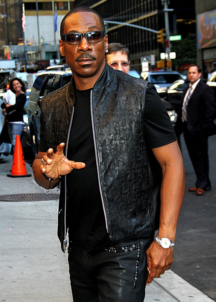 Eddie Murphy;<br>The Late Show with David Letterman - Arrivals