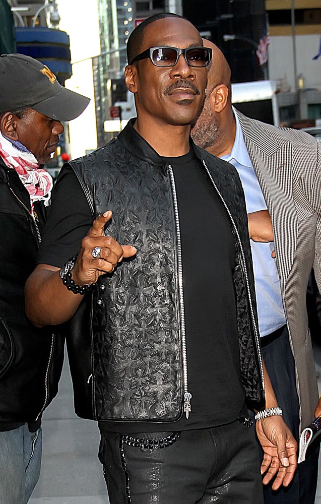 Eddie Murphy;<br>The Late Show with David Letterman - Arrivals