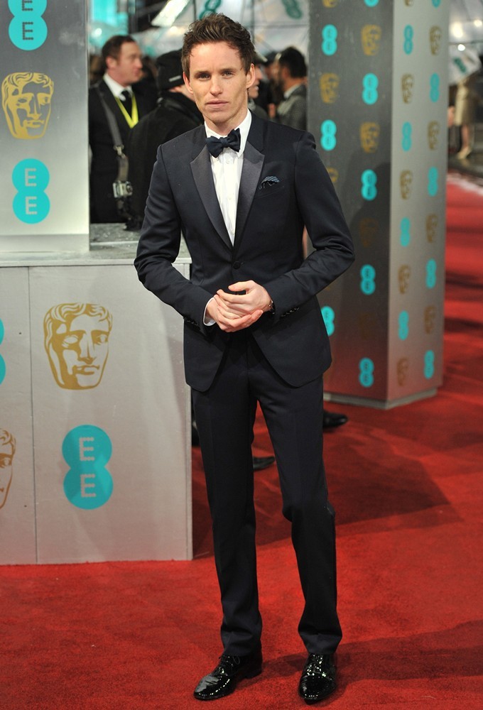 Eddie Redmayne;<br>The 2013 EE British Academy Film Awards - Arrivals