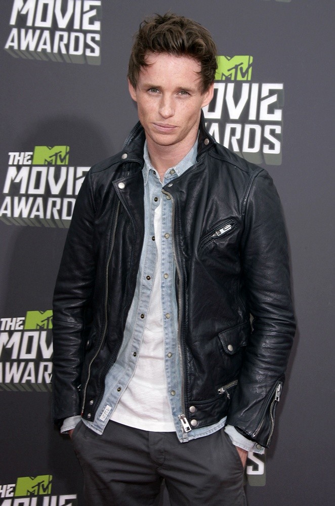 Eddie Redmayne;<br>2013 MTV Movie Awards - Arrivals