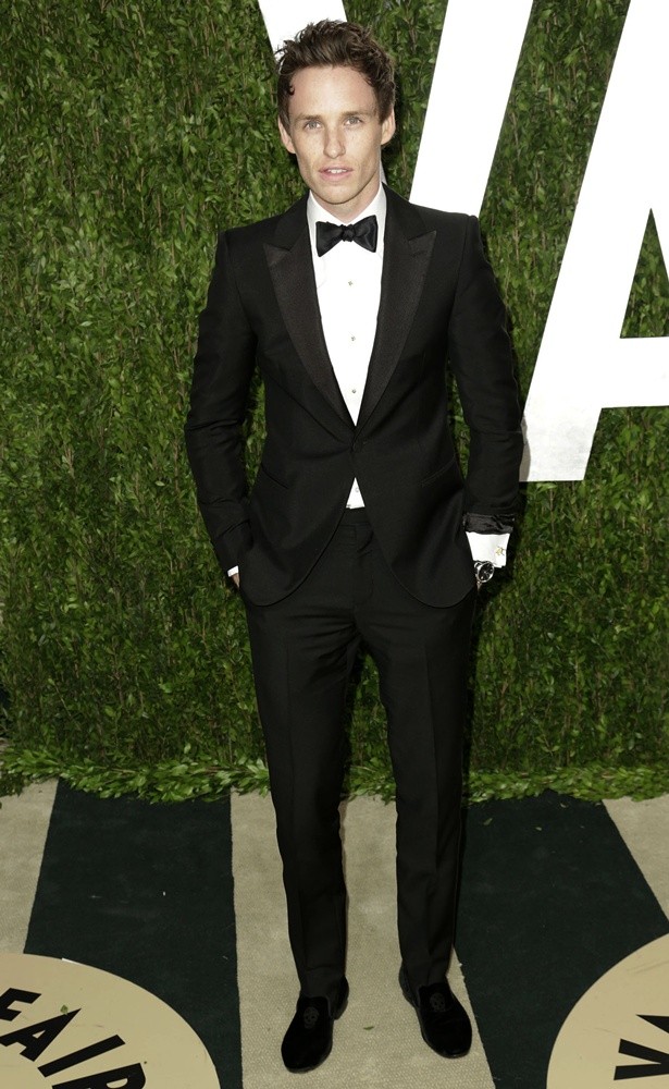 Eddie Redmayne;<br>2013 Vanity Fair Oscar Party - Arrivals