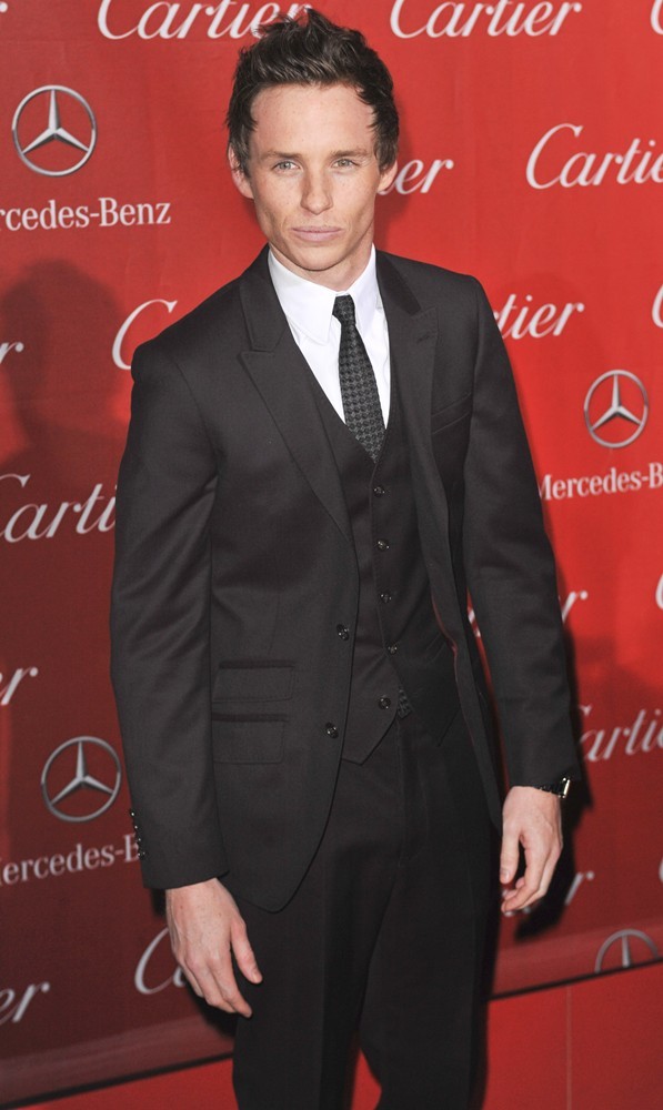 Eddie Redmayne;<br>24th Annual Palm Springs International Film Festival Awards Gala - Red Carpet