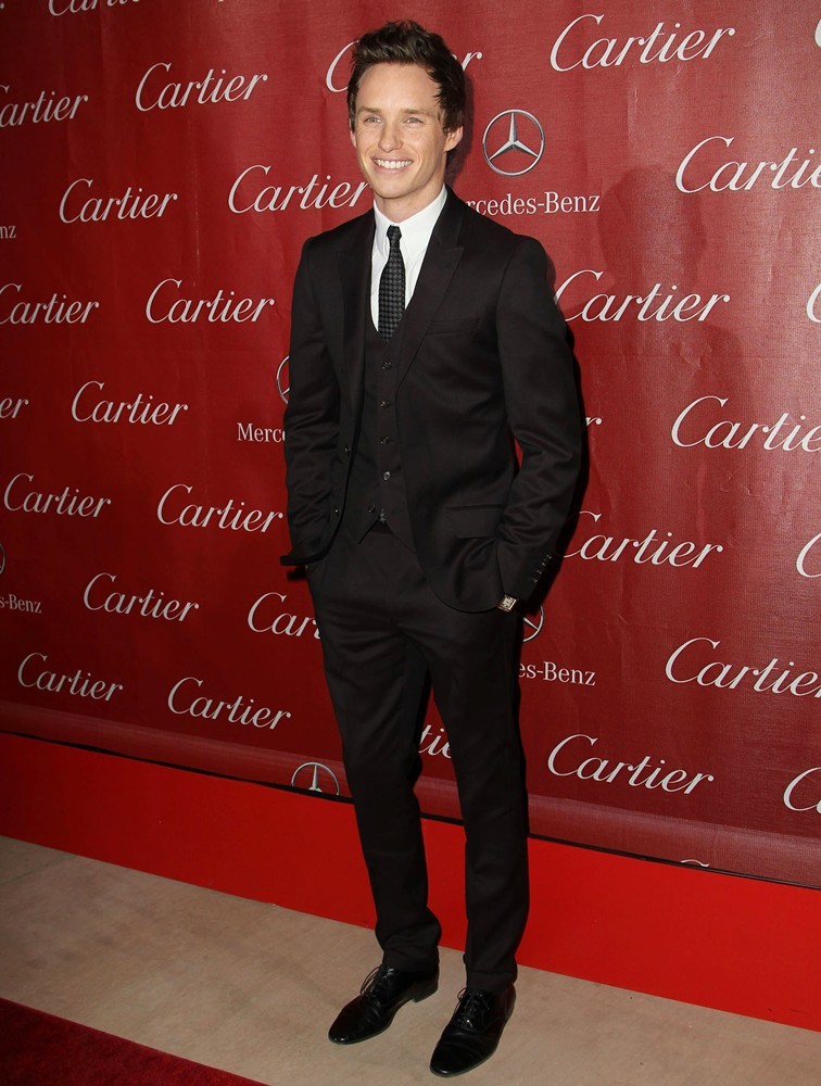 Eddie Redmayne;<br>24th Annual Palm Springs International Film Festival Awards Gala - Red Carpet