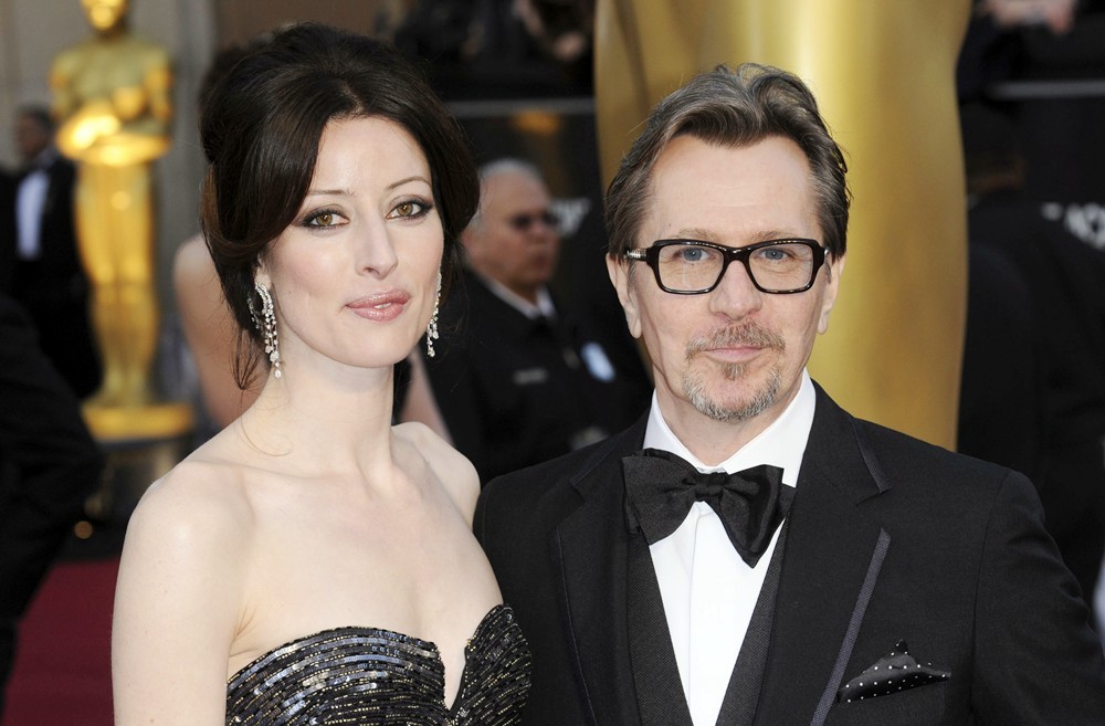 Alexandra Edenborough;Gary Oldman;<br>84th Annual Academy Awards - Arrivals