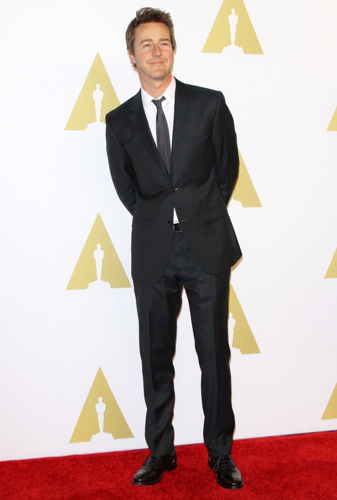 Edward Norton;<br>87th Annual Academy Awards Nominee Luncheon - Arrivals