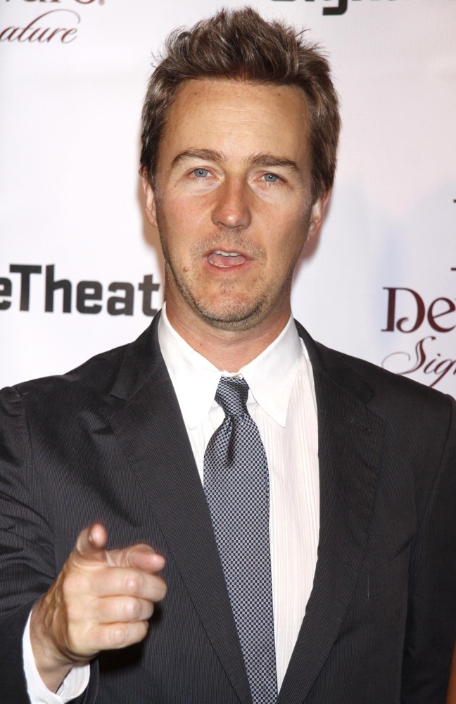 Edward Norton Picture 21 - The Pershing Square Signature Center Opening