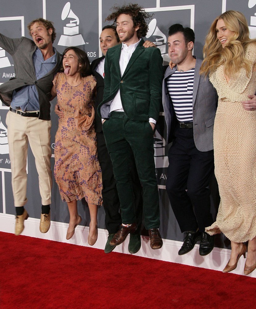 Edward Sharpe & The Magnetic Zeros;<br>55th Annual GRAMMY Awards - Arrivals
