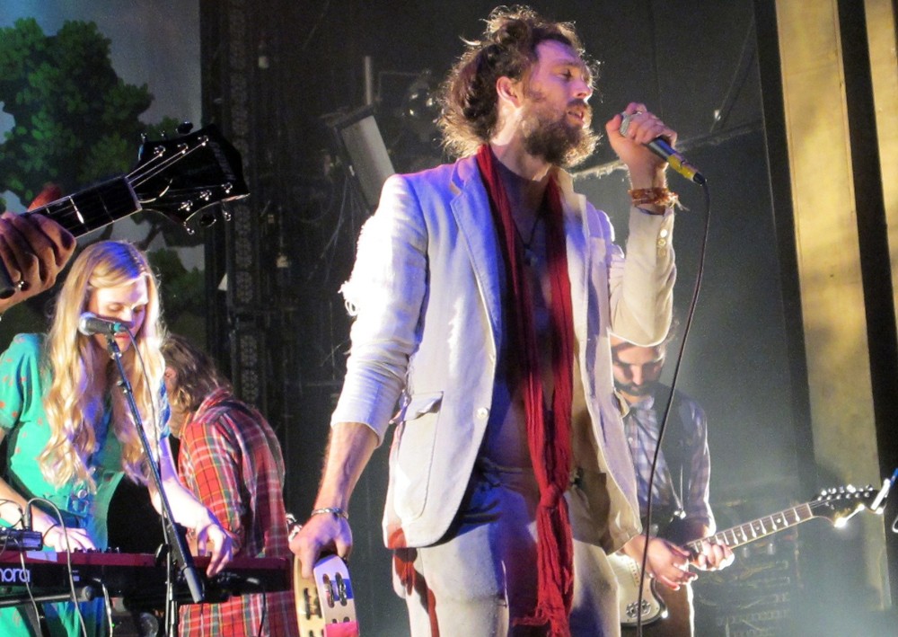 Alexander Ebert;Edward Sharpe & The Magnetic Zeros;<br>Edward Sharpe and The Magnetic Zeros Perform at Webster Hall