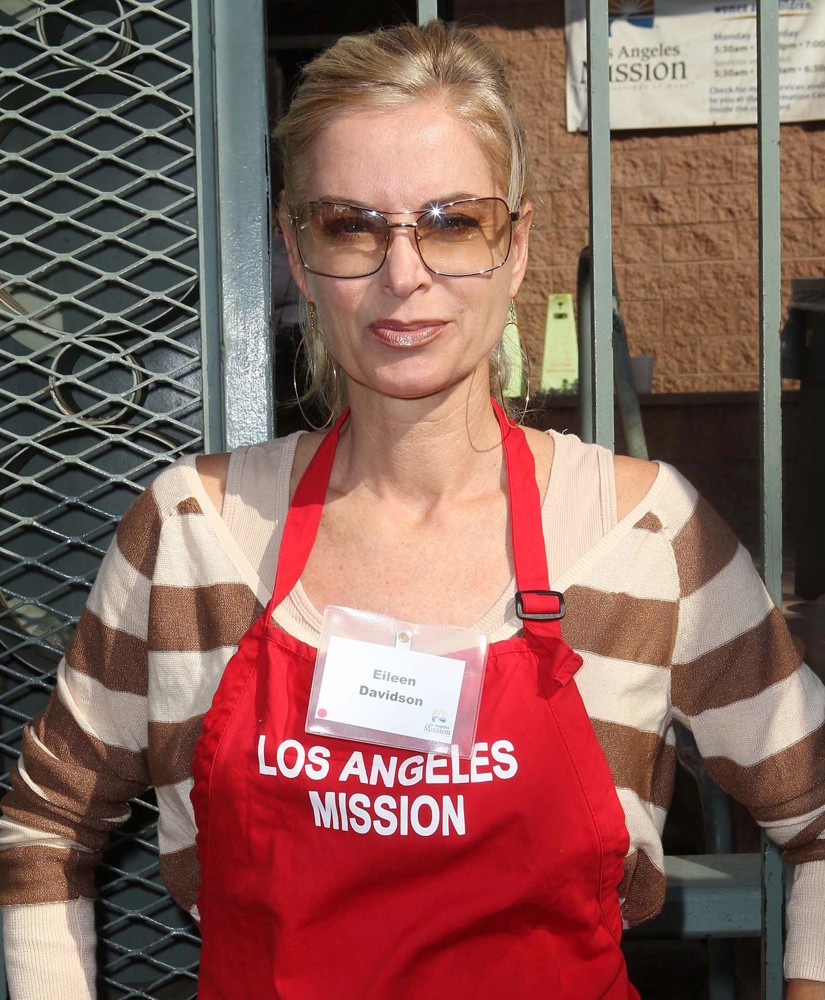 Eileen Davidson;<br>The Los Angeles Mission's Thanksgiving for Skid Row Homeless