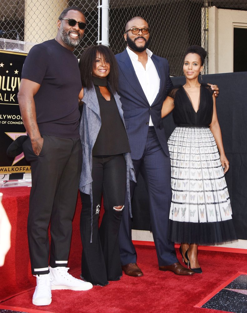 Tyler Perry Honored with A Star on The Hollywood Walk of Fame Ceremony