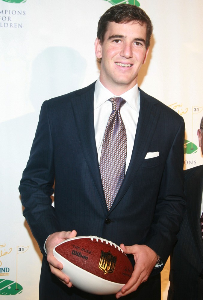 Eli Manning;<br>The Seventh Annual Tom Coughlin Jay Fund Foundation Champions for Children Gala - Arrivals