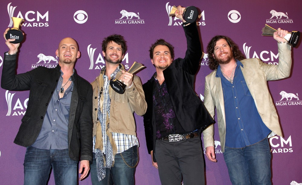 Eli Young Band;<br>2012 ACM Awards - Press Room