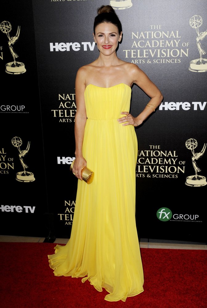 Elizabeth Hendrickson;<br>The 41st Annual Daytime Emmy Awards - Arrivals