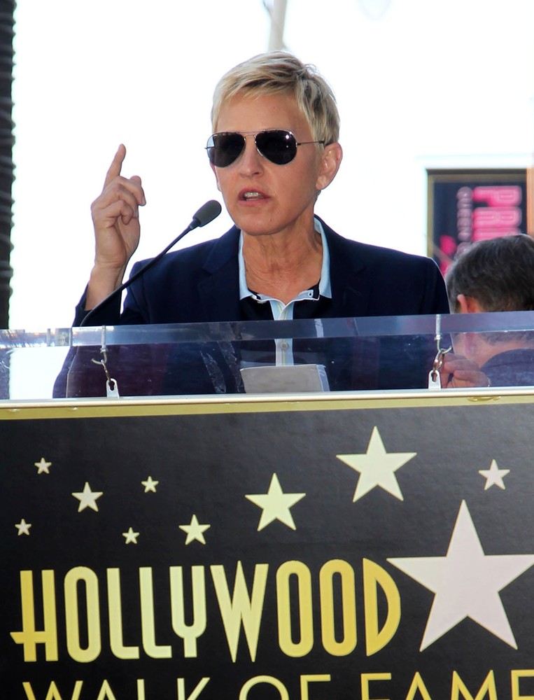 Ellen DeGeneres;<br>Steve Harvey Is Honoured with A Star on The Hollywood Walk of Fame