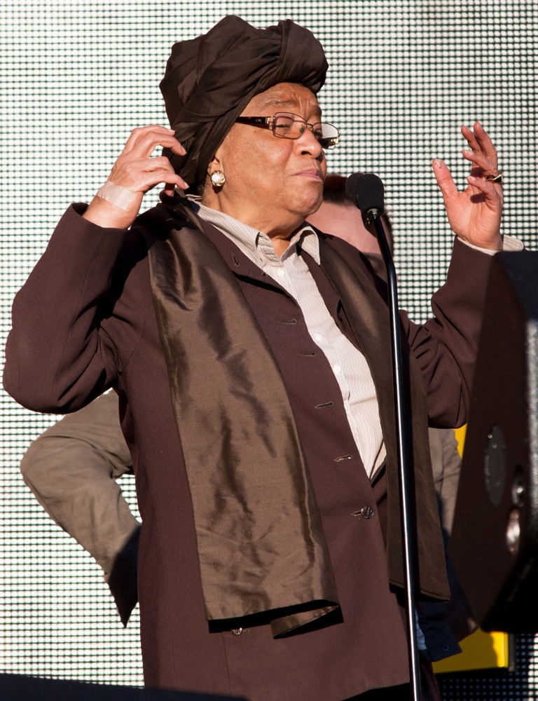 Ellen Johnson Sirleaf;<br>2013 Global Citizen Festival