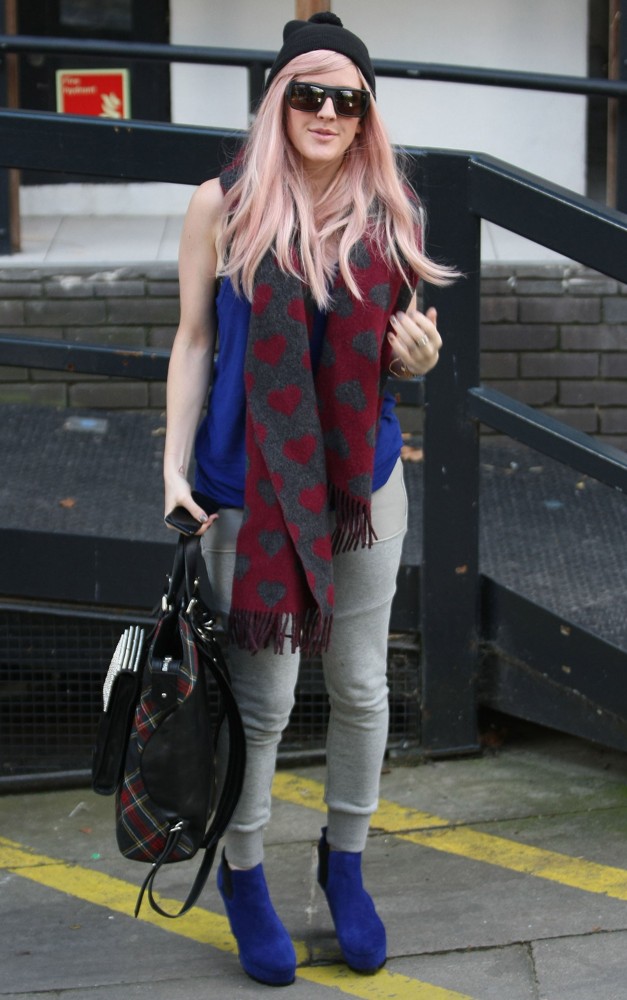 Ellie Goulding;<br>Ellie Goulding at The ITV Studios