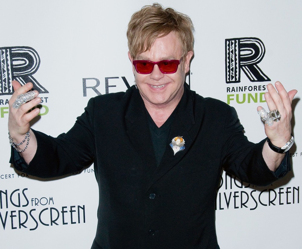 Elton John;<br>The 2012 Concert for The Rainforest Fund Afterparty - Arrivals