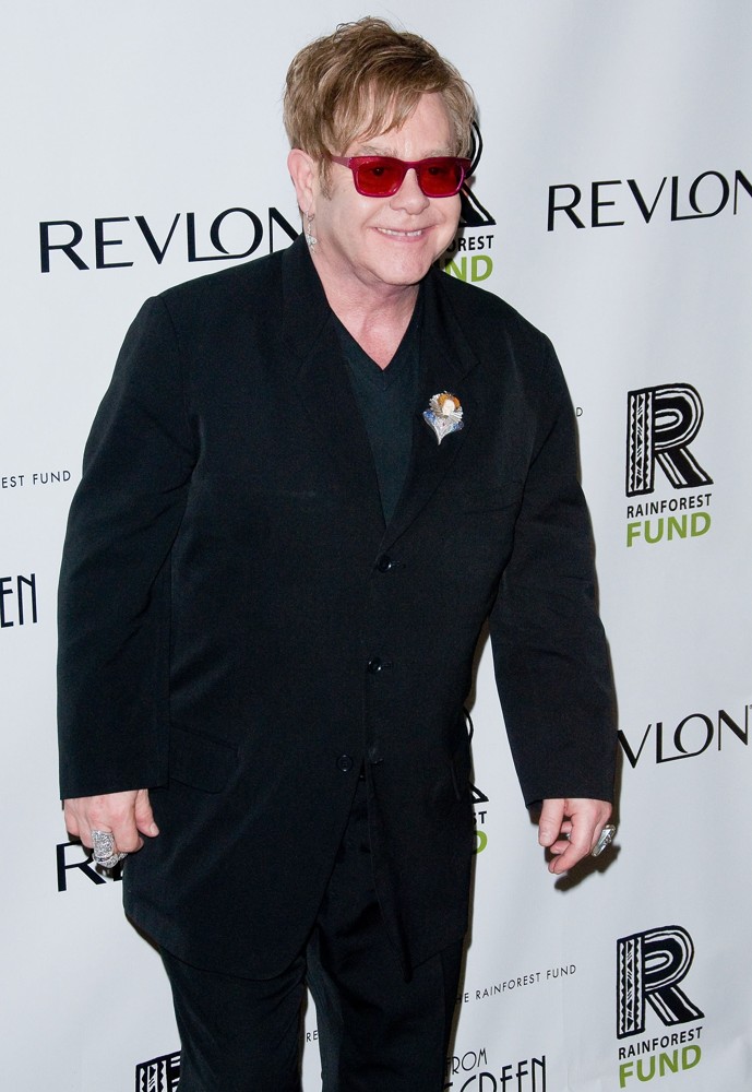Elton John;<br>The 2012 Concert for The Rainforest Fund Afterparty - Arrivals