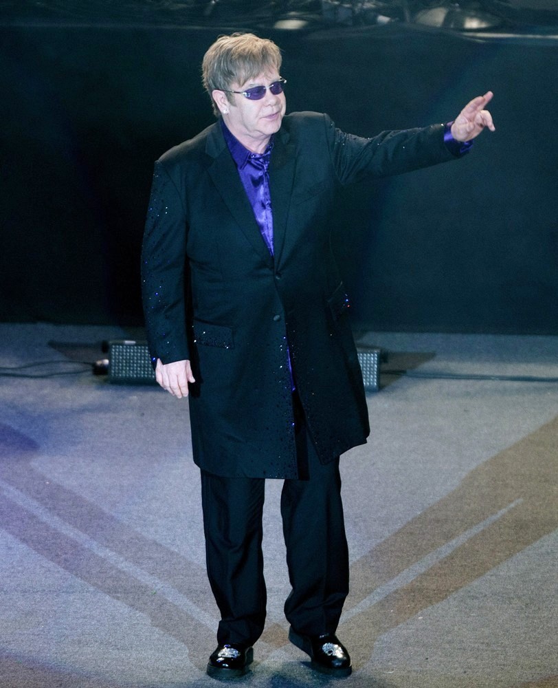 Elton John Performing at The Auditorio Nacional