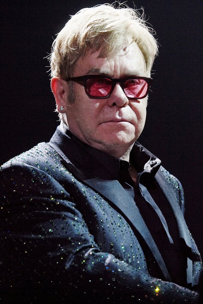 Elton John Performs Live in Concert