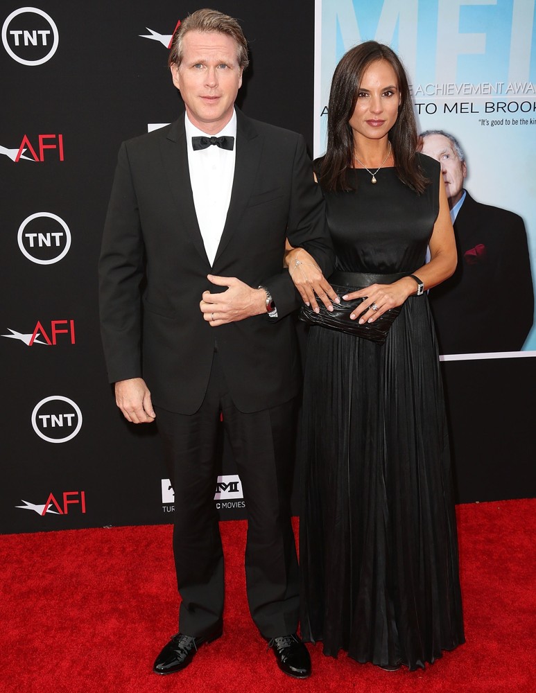 Cary Elwes;Lisa Marie Kublikoff;<br>41st AFI Life Achievement Award Honoring Mel Brooks - Red Carpet