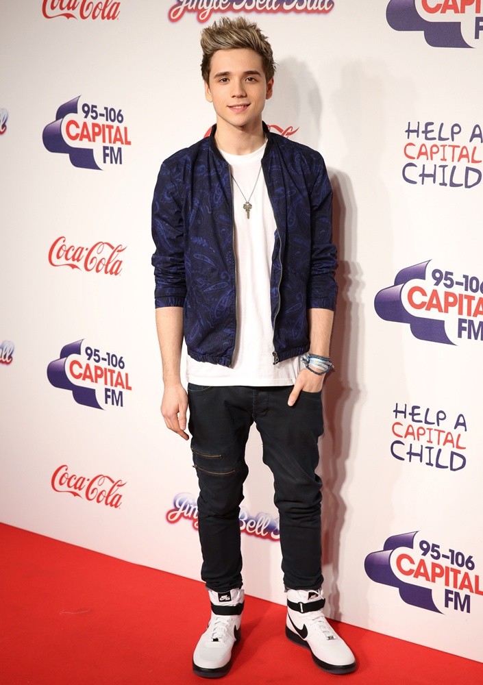 Elyar Fox;<br>The Capital FM Jingle Bell Ball 2013 - Day 1 - Arrivals