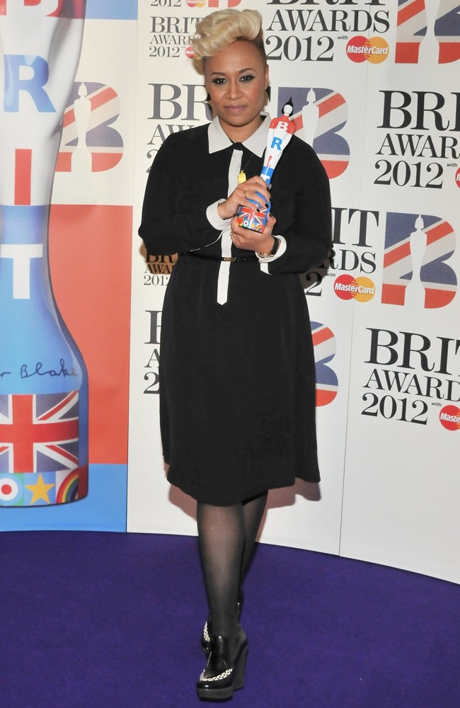 Emeli Sande;<br>The BRIT Awards 2012 - Winners Board