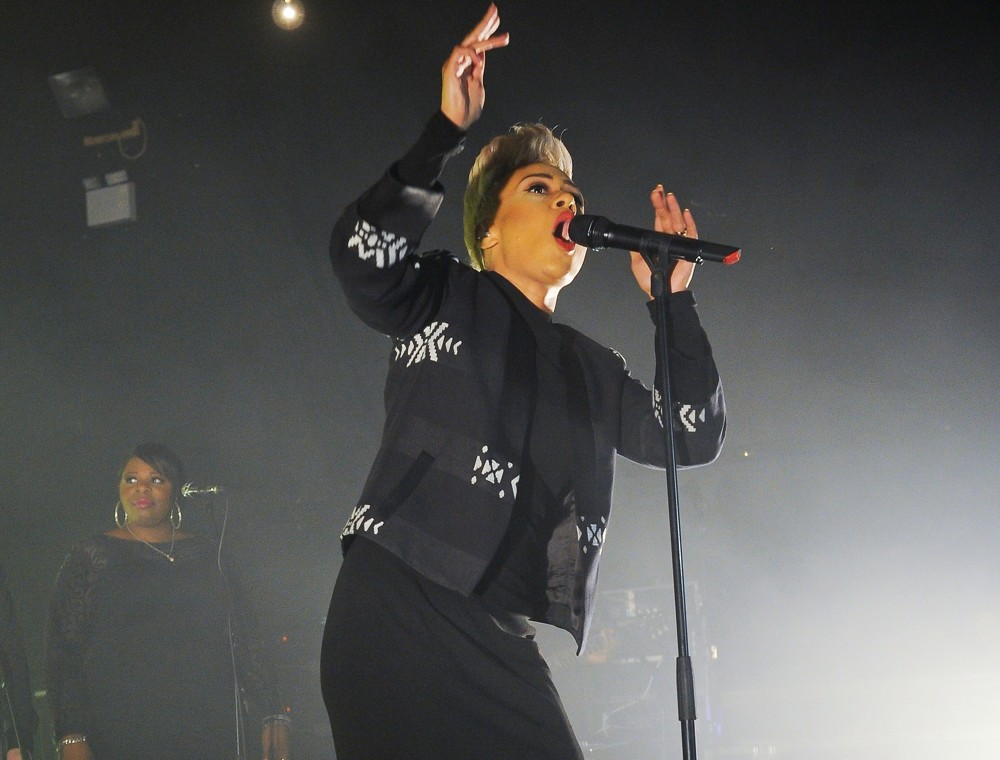 Emeli Sande;<br>Emeli Sande Performs Live in Concert on The First Night of Her UK Tour