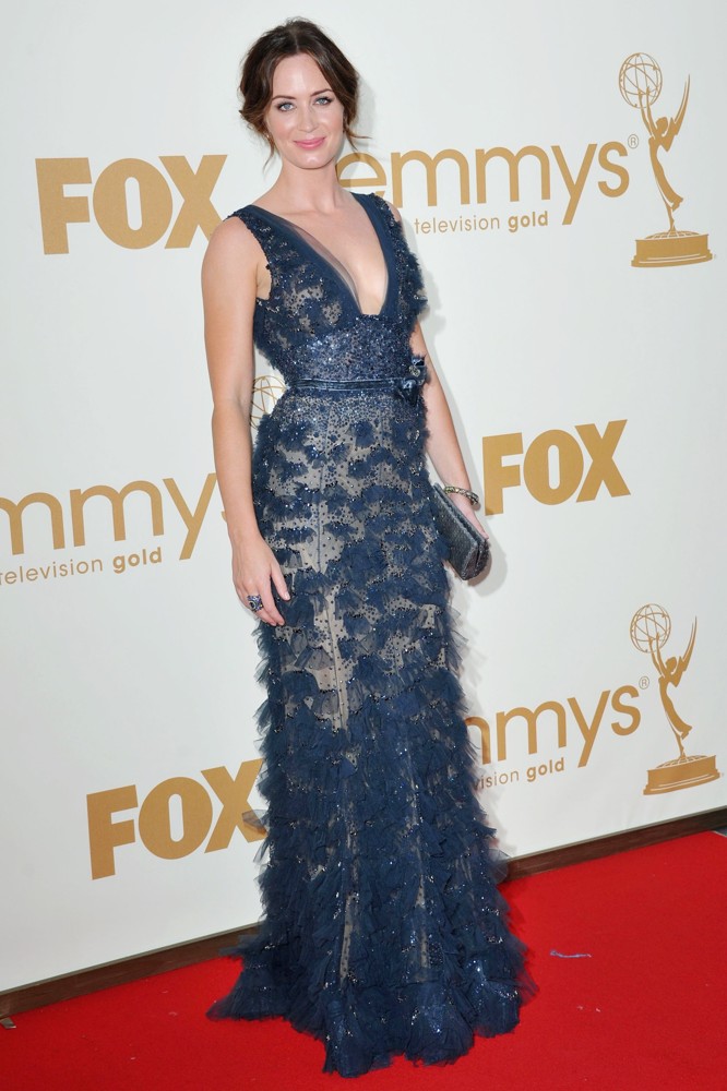 Emily Blunt;<br>The 63rd Primetime Emmy Awards - Arrivals