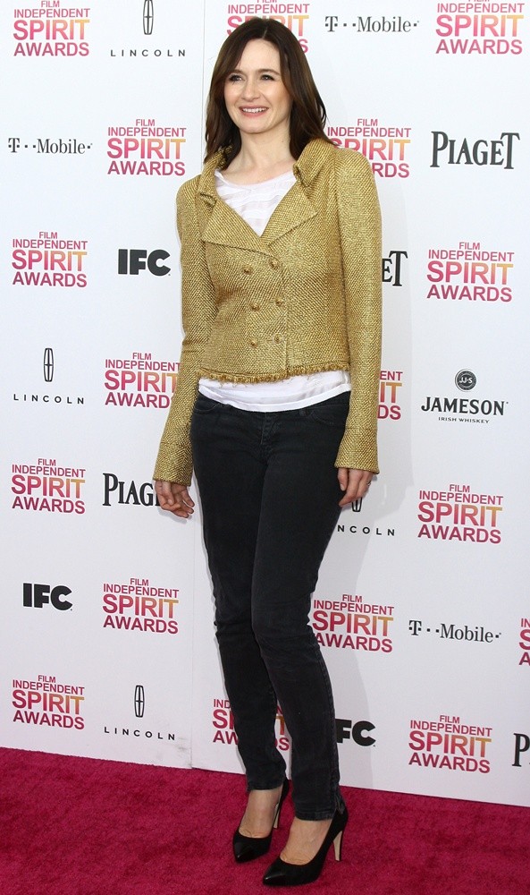 Emily Mortimer;<br>2013 Film Independent Spirit Awards - Arrivals