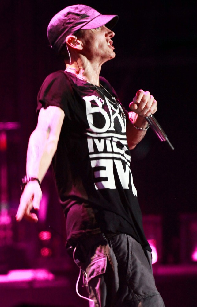 Eminem;<br>Day Two at Lollapalooza