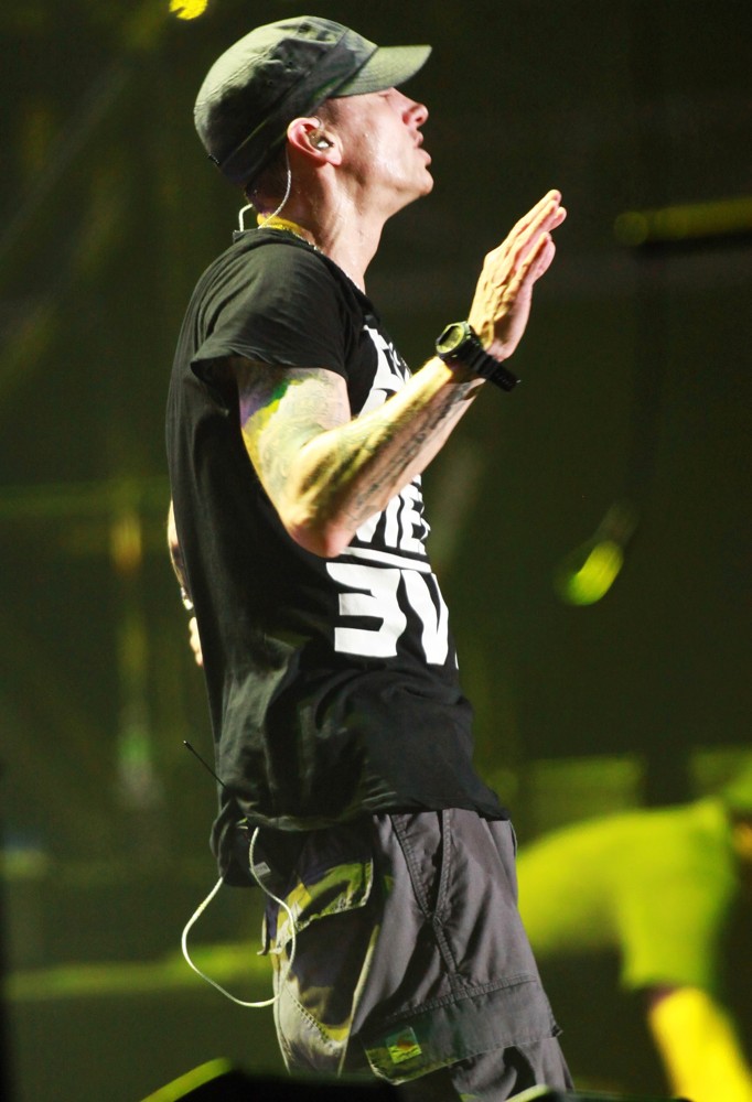 Eminem;<br>Day Two at Lollapalooza