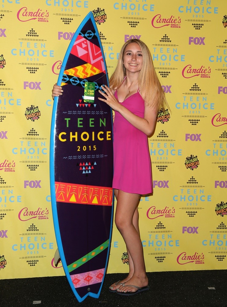 Emma Kosters;<br>Teen Choice Awards 2015 - Press Room