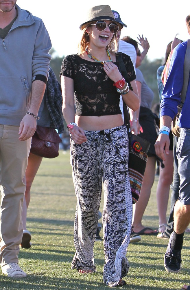 Emma Roberts;<br>Celebrities at The 2012 Coachella Valley Music and Arts Festival - Day 2